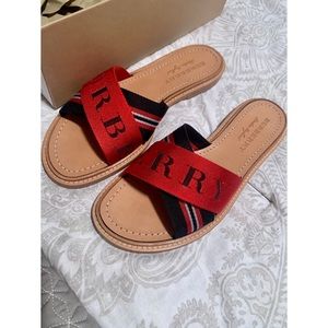 Burberry Foley Flat Sandal NEW Size 8.5